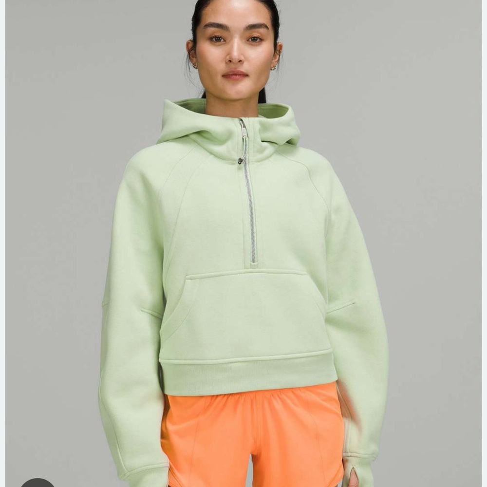 Lululemon Half Zip Oversized Scuba Hoodie